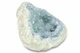 Crystal Filled Celestine (Celestite) Geode - Madagascar #293076-1